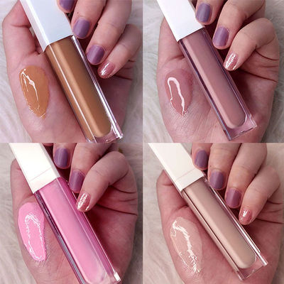 Logo Pink Nude Clear Lip Gloss Ladies Face Makeup