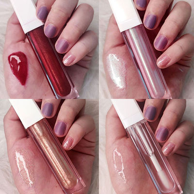 Cruelty Free Makeup Line Pink Red Glossy Lip Gloss